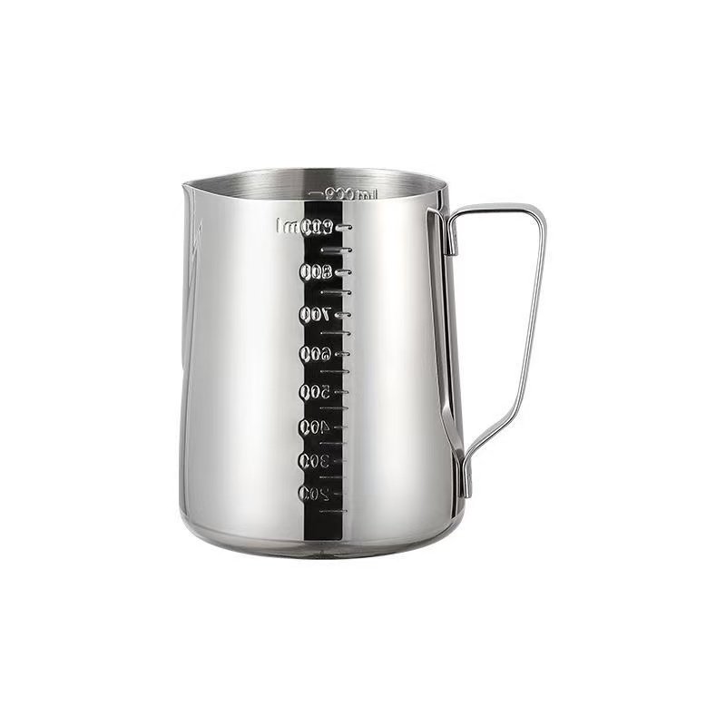 316不锈钢咖啡拉花杯量杯304拉花神器刻度尖嘴打奶泡拉花缸猪油缸,淘宝优惠券,粉丝福利购,淘宝优惠卷