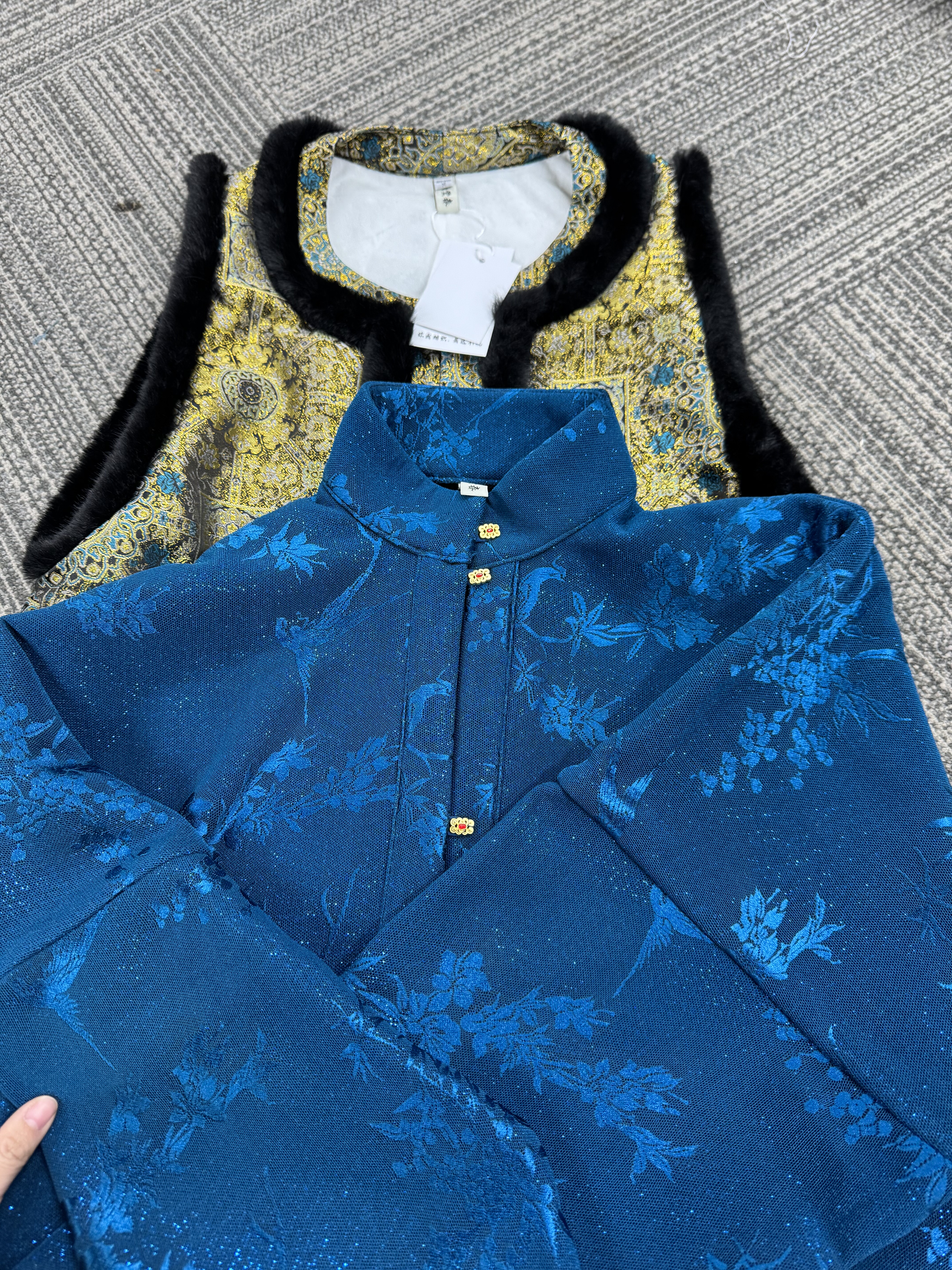 画堂春【小雀喜】原创三层复合绒明制立领对襟弓袋袖比甲保暖,淘宝优惠券,粉丝福利购,淘宝优惠卷