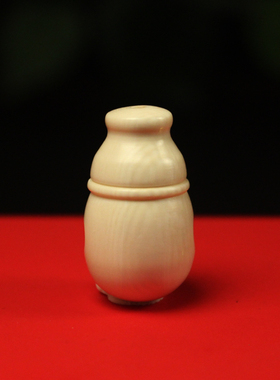 冰川谷猛犸象牙三通文玩配饰