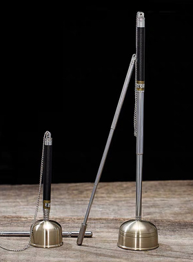 台湾引罄打击乐器手工铸造铜罄引磬纯铜含银伸缩直杆引庆送布袋