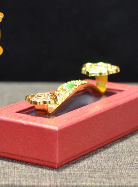 如意开业送礼供奉合金包装盒摆件