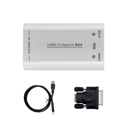 USB3.0 DVI HD Collection Colls Medical Game Education Video Conference Obs Live Collection Box
