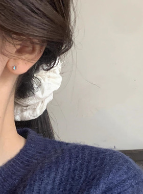 简约月光石螺丝拧扣耳骨钉