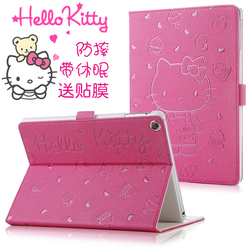 原创HelloKitty2019ipad10.2保护套2018iPad凯蒂猫pro10.5平板mini5电脑air3全包防摔ipad7卡通air4可爱pro11 - 图0