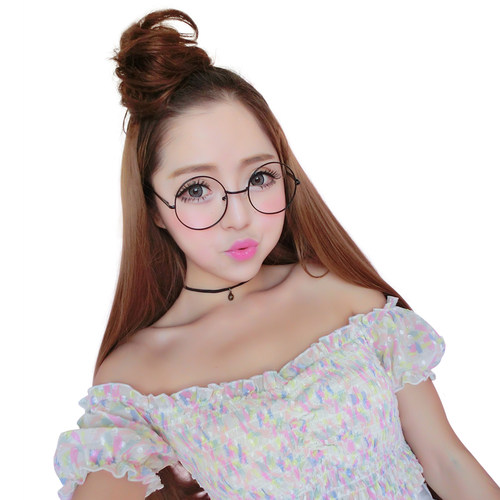推荐！真发发花假发半丸子头皮筋花苞头发圈盘发髻蓬松自然高颅顶 - 图3