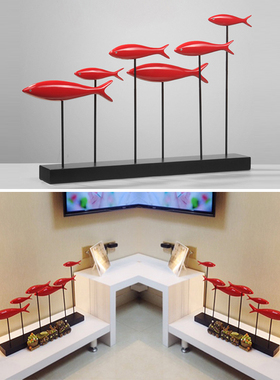 家居客厅红色简约现代风结婚礼物