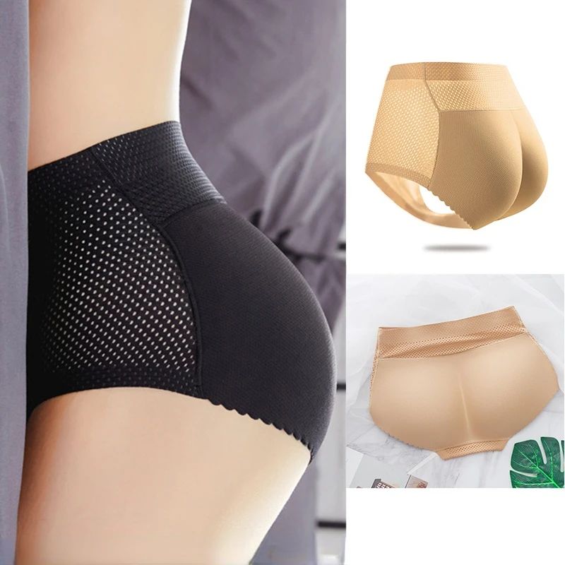 Seamless Women's Body Sculpting Hip Pants Sexy Butt Lift Pan - 图0