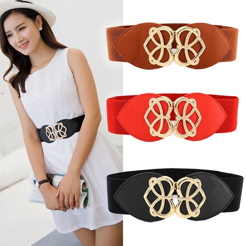 1PC Fashion 60x6cm Female Waistband Wide Waist Elastic Sretc - 图1