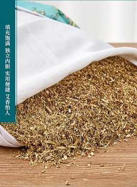 艾草枕颈椎养生骨头枕多功能艾绒艾叶枕头助睡眠保健宫廷枕护颈枕