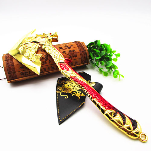 CF穿越火线手办英雄武器模型大号王者之锋屠龙童玩具刀金属兵器 - 图3