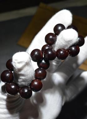 野生无患子手串佛珠单圈木患籽菩提子文玩念珠精挑复古