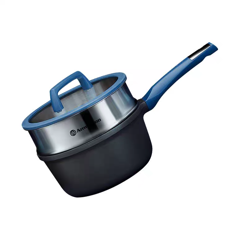 艾美龙柏林顿系列奶锅NL18S4SM钻石内外不粘汤奶锅18CM - 图3