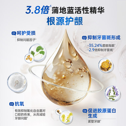 蒲地蓝成人特护牙膏60g清洁牙齿减轻牙龈问题正品牙膏官方旗舰店 - 图1