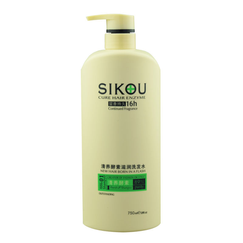 SIKOU蒲金清养酵素滋润洗发水清屑止痒留香持久洗发露750ml - 图2