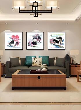 幼儿园水彩画靓丽铝合金晶瓷画