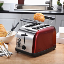 Sidile with grill Breakfast pink puke driver fully automatic 2 slices Home toaster Stainless Steel Toaster Oven