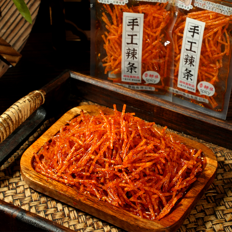 赛1香辣丝火鸡面辣条手工辣味8090儿时怀旧宿舍校园休闲零食美味 - 图0