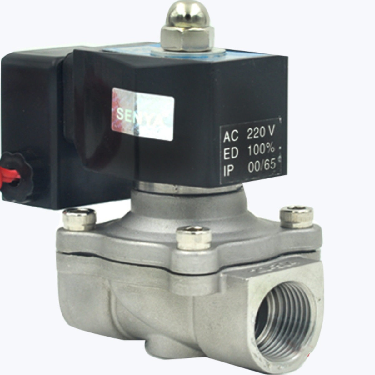 DN15节能高温通电不发热304不锈钢电磁阀水阀气动6分1寸 2寸220V,淘宝优惠券,粉丝福利购,淘宝优惠卷