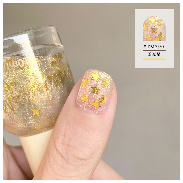 Twomoons网红秋冬指甲油免烤快干不可撕显白圣诞绿色花生酱美甲油,淘宝优惠券,粉丝福利购,淘宝优惠卷