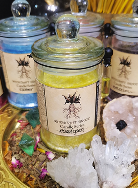 Witchcraft Grace 独家配方手工香薰蜡烛附珍贵材料open road