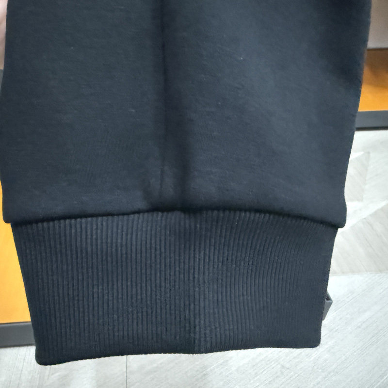 鸿星尔克男裤运动裤2025冬季新款加绒加厚针织九分裤11225401177 - 图1