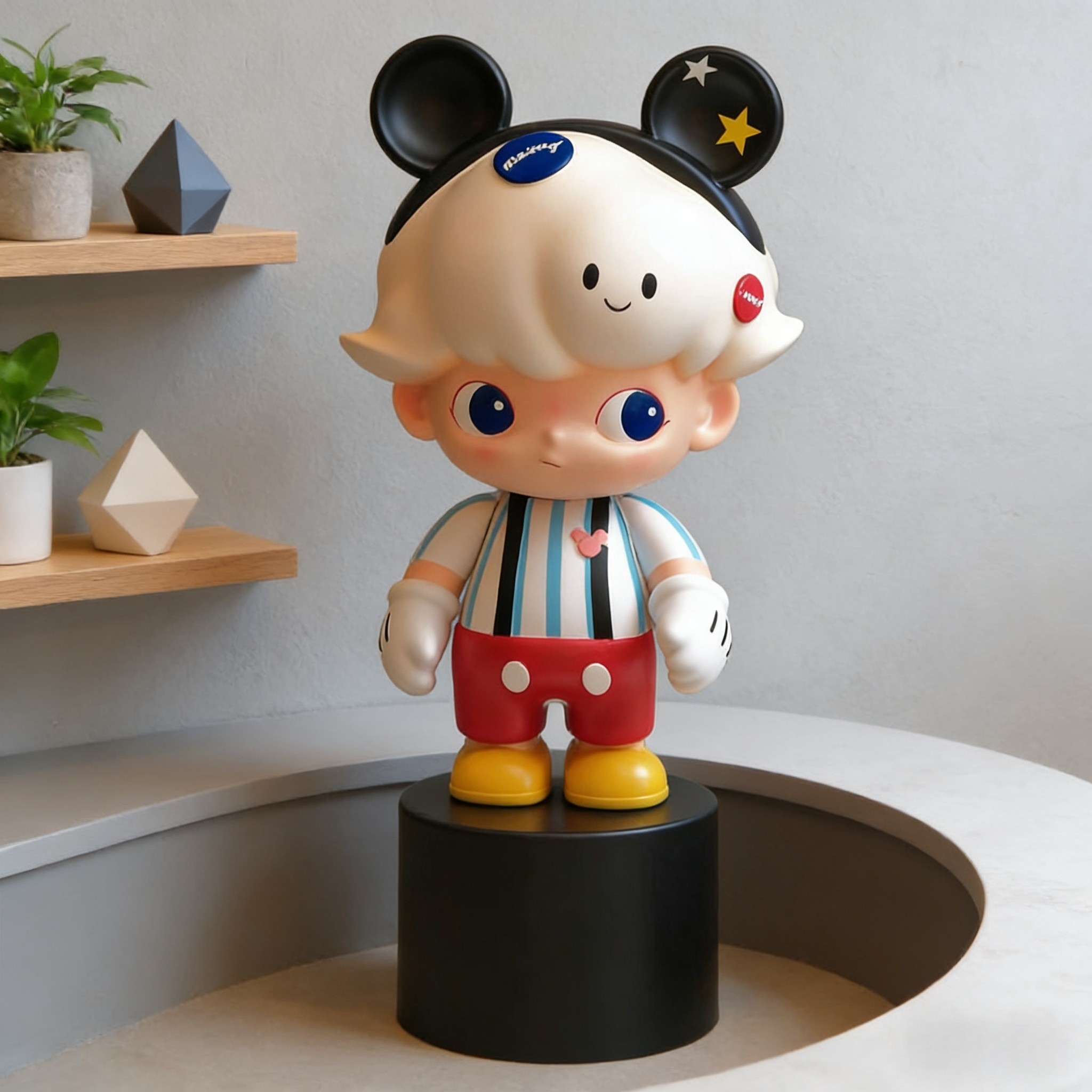大号米奇DM潮玩摆件客厅电视柜旁玄关房间装饰品乔迁生日礼物,淘宝优惠券,粉丝福利购,淘宝优惠卷
