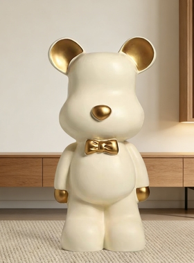 暴力熊超大落地只进不出存钱罐