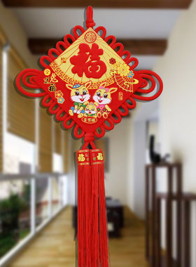 兔年新款中国结挂件大展鸿图鹰