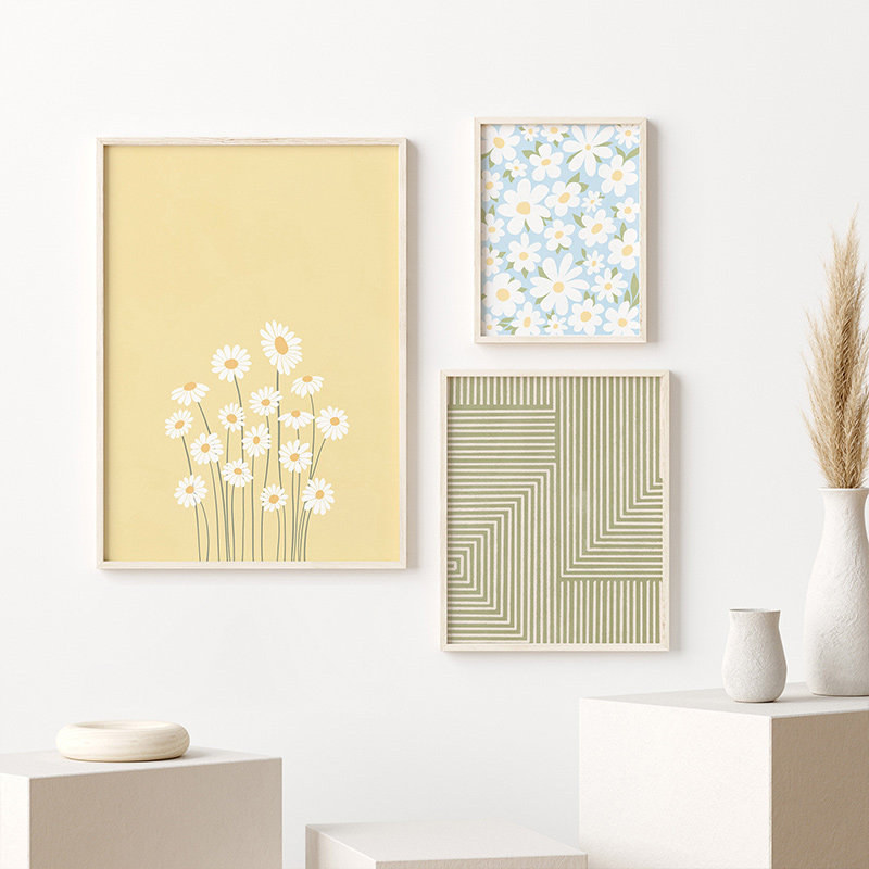 现代简约客厅装饰画抽象小众沙发背景墙挂画小清新餐厅墙壁五联画,淘宝优惠券,粉丝福利购,淘宝优惠卷