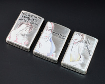 Original dress Zippo Sesame Lighter-The Jedi Collection -2022 Years of the Smoked Silver Beauty Girl