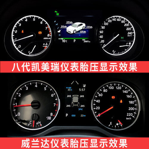 忠诚卫士适用于丰田rav4荣放八代凯美瑞威兰达胎压监测器内置原厂 - 图0