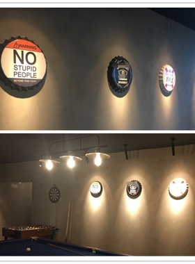 饭店酒吧墙体挂件装饰品