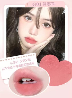 是心动啊～gogotales戈戈舞冰块唇泥持久锁色雾面唇釉平价口红