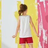 Майка, шорты, летний комплект, комфортный жилет, штаны, сшита из модала