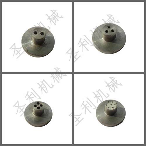 圣利三个包邮 膨化机配件通用模具零件膨化机芯子小喷头八孔12孔 - 图1