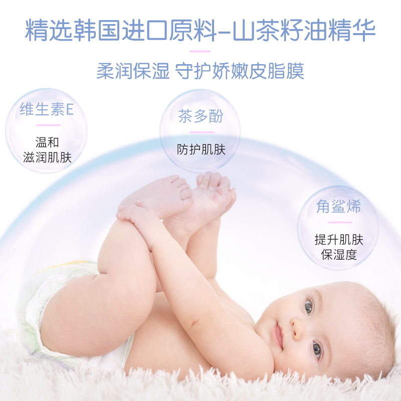 仁和匠心儿童身体乳保湿润肤乳滋润持久植物配方宝宝全身呵护 - 图0