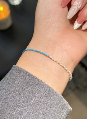 绿松石红绳手链转运本命年情侣款