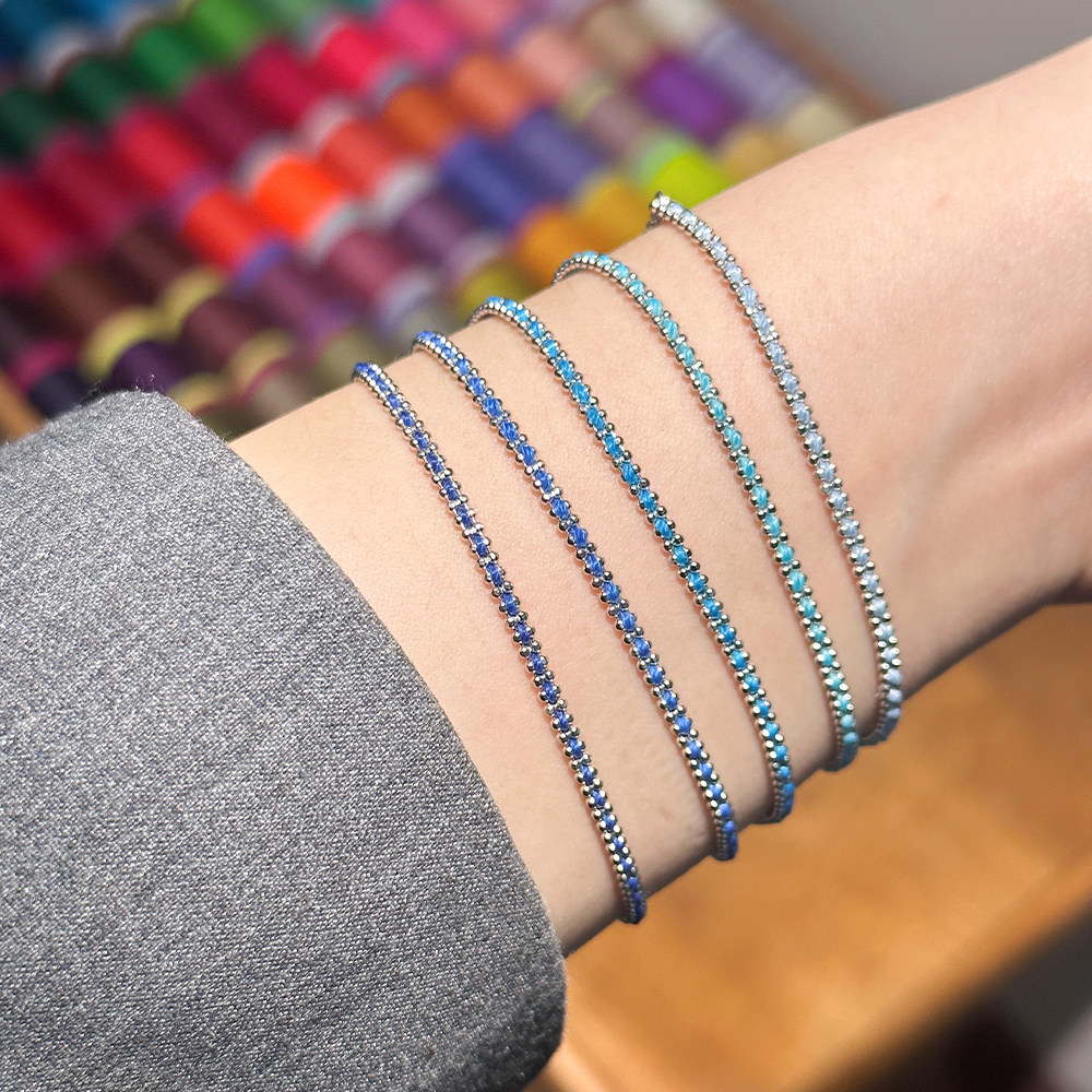 HOUHOU本命年18K法国小红绳编制珠珠手链女情侣款幸运手绳送礼物