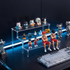 Blind box display rack, office doll storage desktop rack, Pop Mart acrylic storage rack, step rack display cabinet