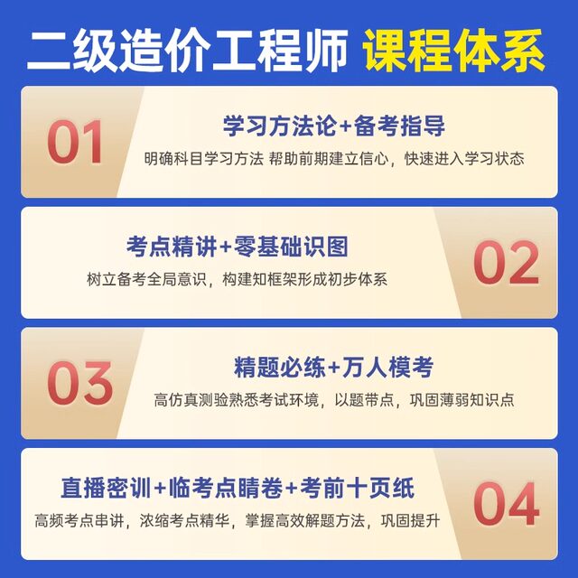 Zhejiang Province 2026 Second-level Cost Engineer Online Course Textbook Second-level Civil Construction Installation Practice Video of Past Exam Questions