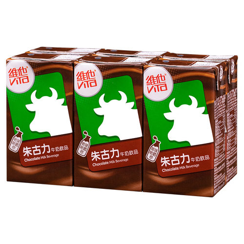 香港版 维他Vita朱古力牛奶饮品250ml*6盒巧克力可可牛乳味早餐奶 - 图3