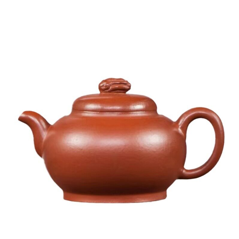 Authentic Yixing purple sand pot original ore stale pear skin red mud innovative bergamot pot household kung fu teapot tea set gift