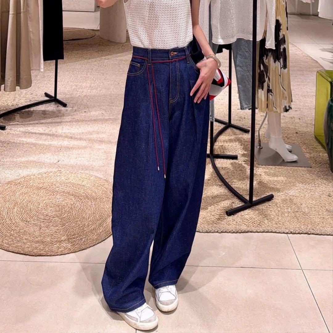 it :orange forest高圆圆同款新款女装休闲百搭深蓝色弯刀牛仔裤,淘宝优惠券,粉丝福利购,淘宝优惠卷