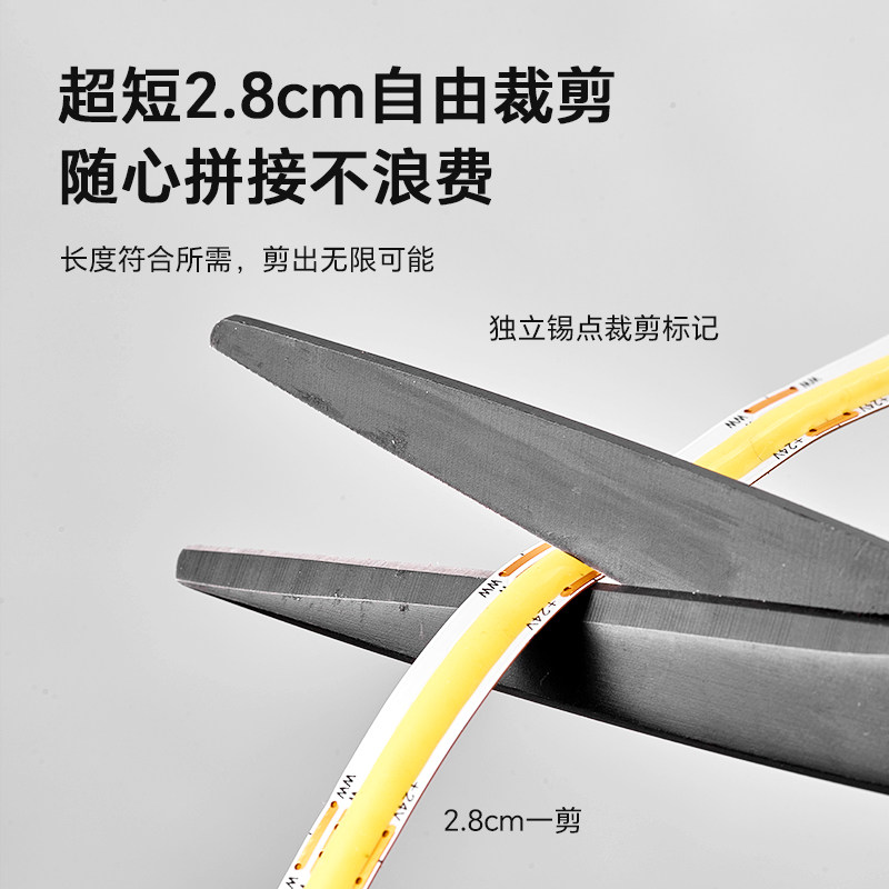 三雄极光米家智能灯带COB低压24V线性灯调光调色客厅氛围三色灯带,淘宝优惠券,粉丝福利购,淘宝优惠卷