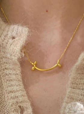 韩系ins风微笑腊肠气球狗项链