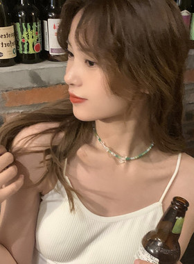 串珠蝴蝶项链戒指手链