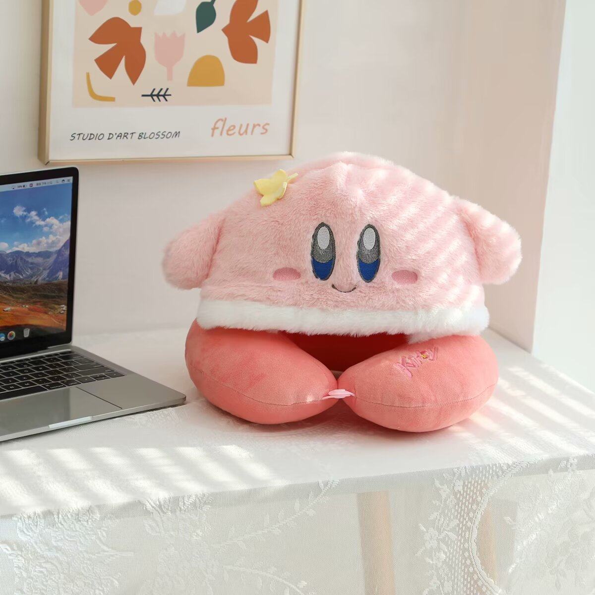 可爱卡通连帽U型枕护颈枕飞机旅行睡觉神器便携脖子U形枕头遮光,淘宝优惠券,粉丝福利购,淘宝优惠卷