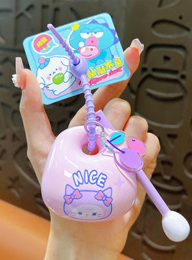 卡通可爱美乐蒂解压木鱼敲敲乐治愈情绪桌面摆件玩具敲打小摆件