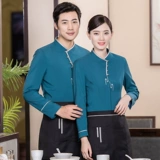 Элитный демисезонный лонгслив для работы подходит для мужчин и женщин, китайский стиль, увеличенная толщина