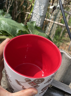 姜饼人高颜值储物罐零食收纳罐陶瓷零食储物罐大容量家用桌面摆件